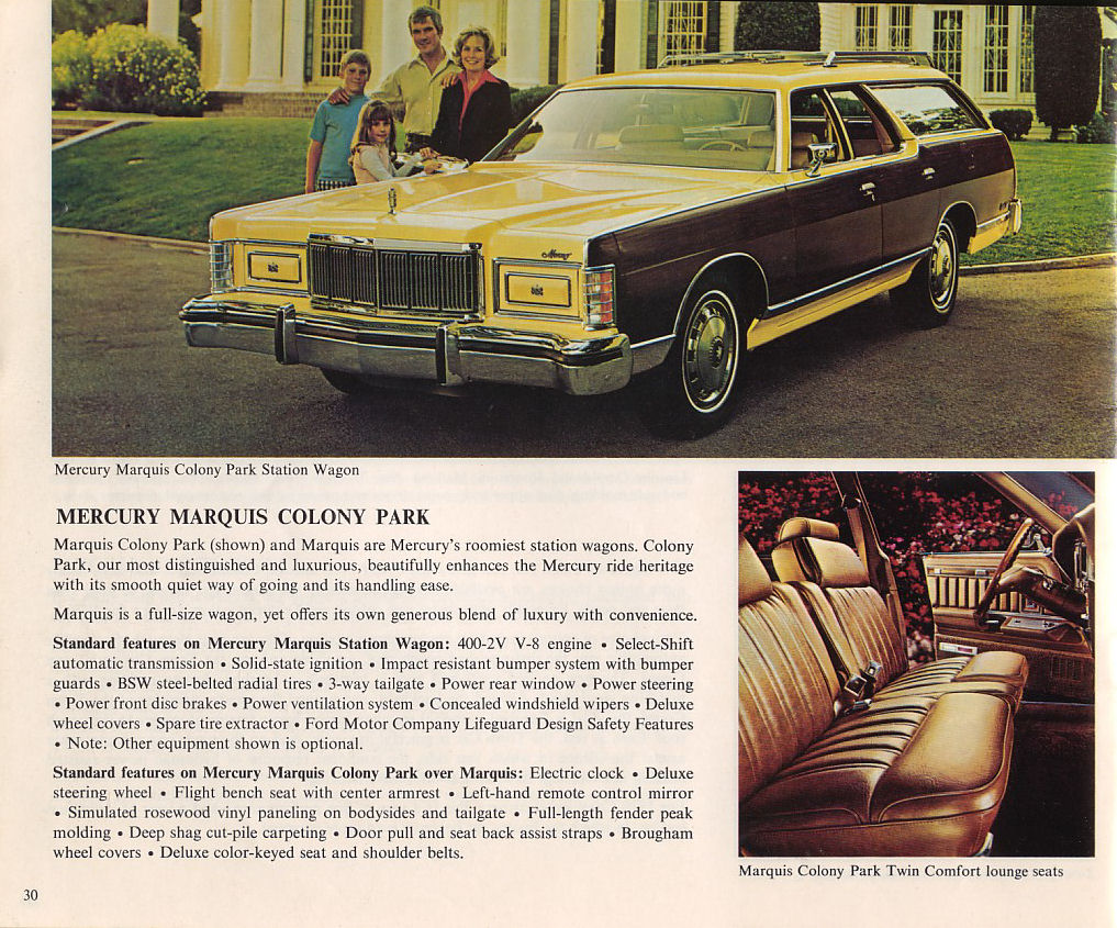 1976 Lincoln Mercury Brochure Page 7